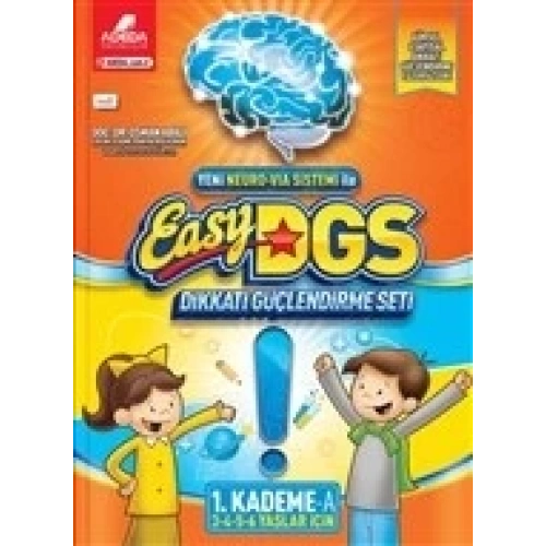 EASY Dikkati Güçlendirme Seti 3-6 yaş A Kitapçığı