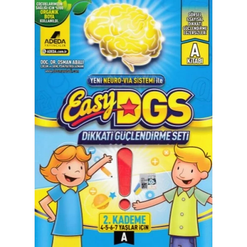 EASY Dikkati Güçlendirme Seti 4-7 yaş A Kitapçığı