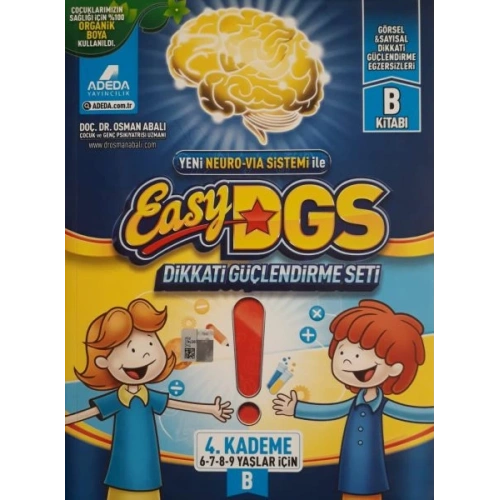 EASY Dikkati Güçlendirme Seti 6-9 yaş B Kitapçığı