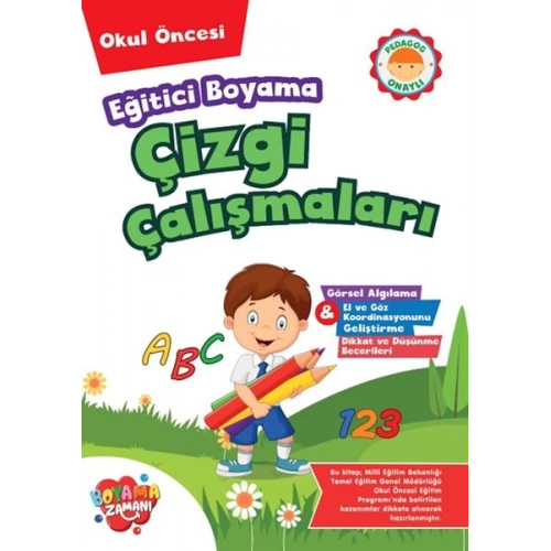 Eğitici Boyama - Çizgi Çalışmaları