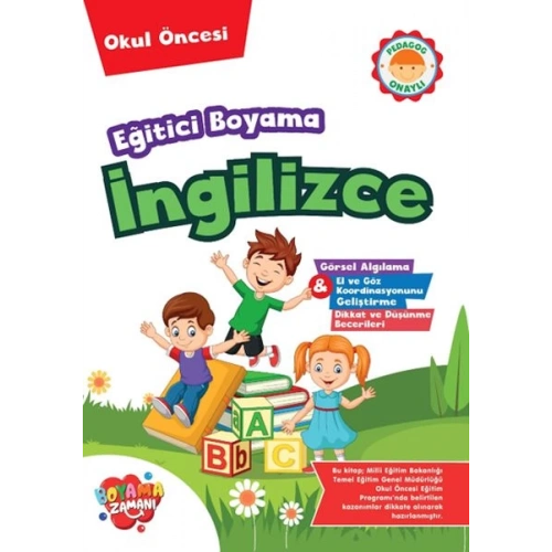 Eğitici Boyama - İngilizce