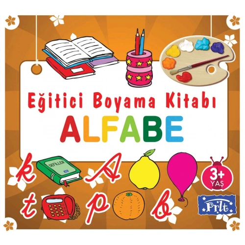 Eğitici Boyama Kitabı - Alfabe