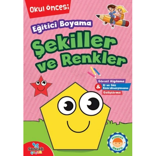 Eğitici Boyama - Şekiller ve Renkler