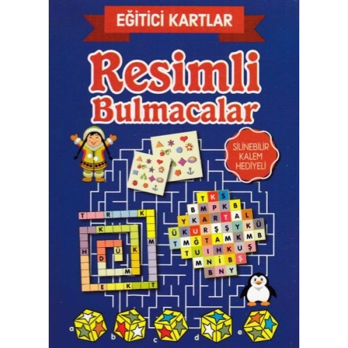 Eğitici Kartlar Resimli Bulmacalar