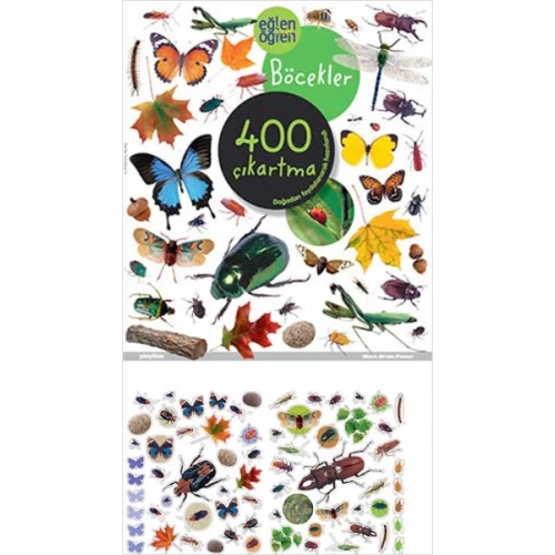 Eğlen Öğren - Böcekler 400 Çıkartma