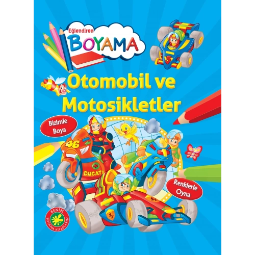 Eğlendiren Boyama - Otomobil ve Motosikletler