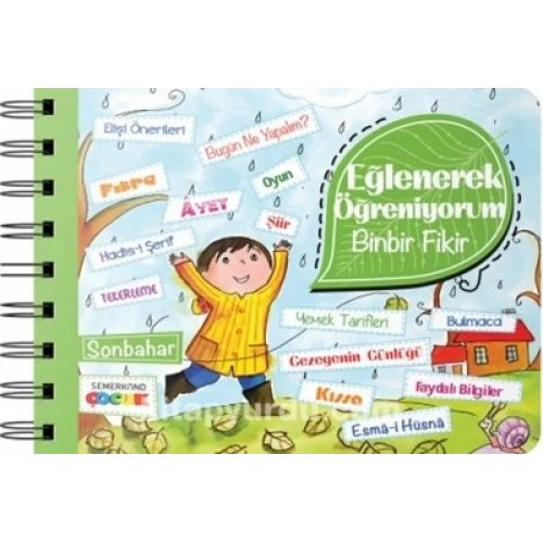 Eğlenerek Öğreniyorum / Binbir Fikir - Sonbahar