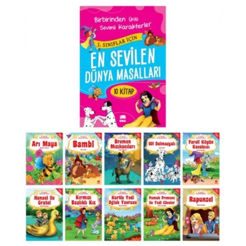En Sevilen Dünya Masalları (10 Kitap)
