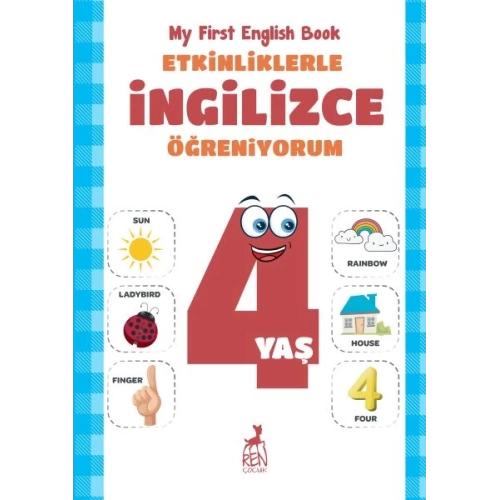 Etkinliklerle İngilizce Öğreniyorum 4 Yaş - My First English Book