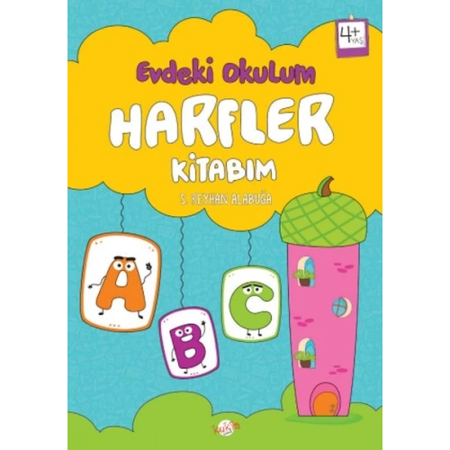 Evdeki Okulum Harfler Kitabım 4+Yaş