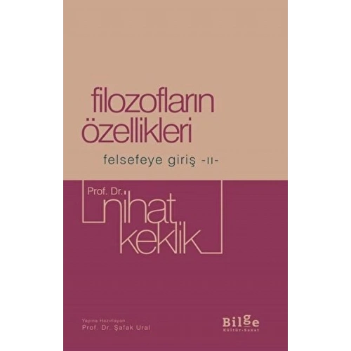 Filozofların Özellikleri