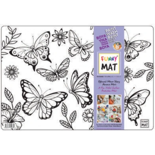 Funny Mat - Kelebekler 33,5x48cm