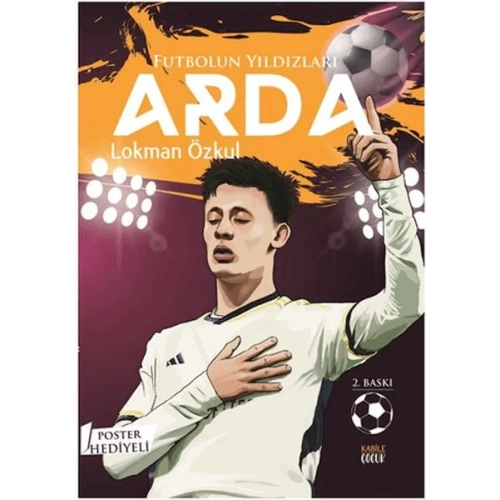 Futbolun Yıldızları Arda (Poster Hediyeli)
