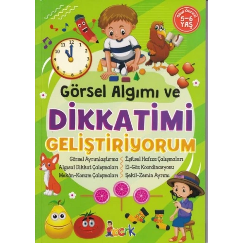 Görsel Algımı ve Dikkatimi Geliştiriyorum- 5-6 Yaş