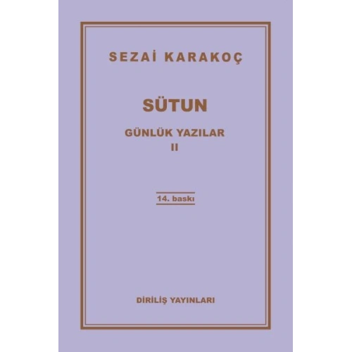 Günlük Yazılar 2 - Sütun