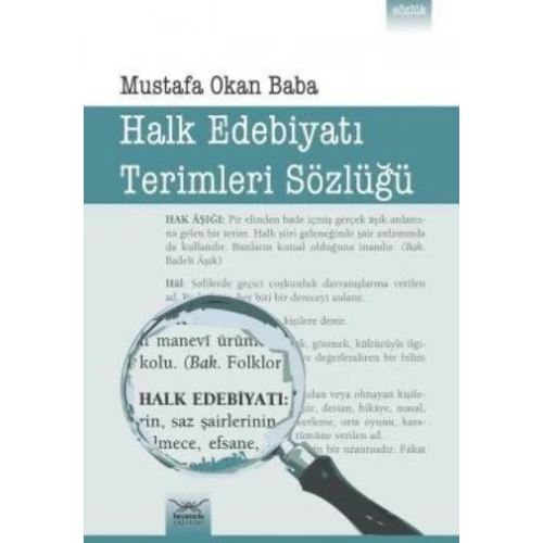 Halk Edebiyatı Terimleri Sözlüğü