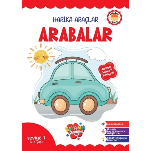 Harika Araçlar – Arabalar Seviye 1 (2-3 Yaş)