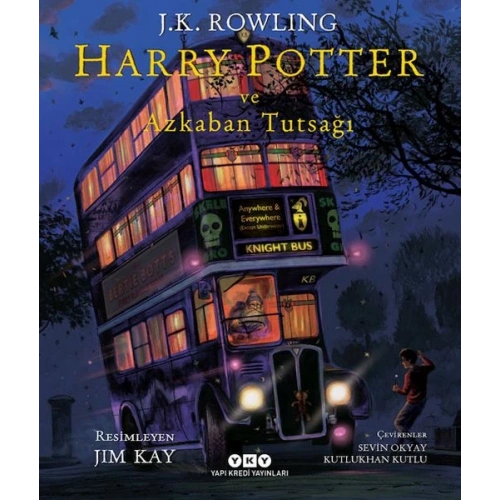 Harry Potter ve Azkaban Tutsağı 3 - (Resimli Özel Baskı - Ciltli)