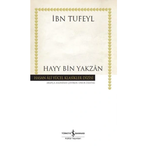 Hayy Bin Yakzan - Hasan Ali Yücel Klasikleri