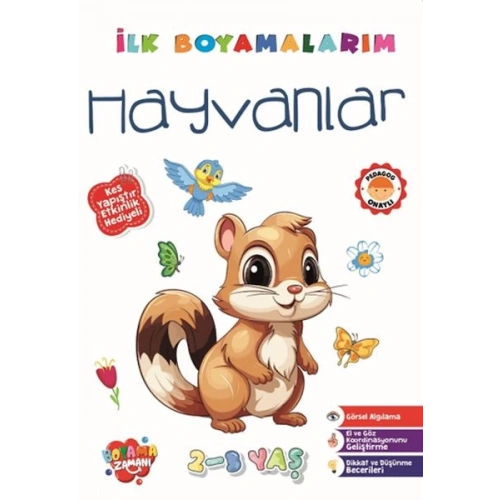 İlk Boyamalarım -Hayvanlar