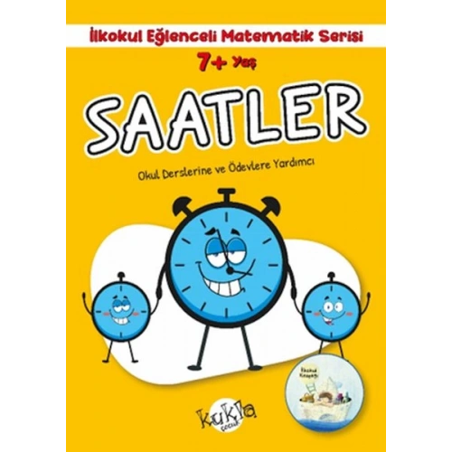İlkokul Eğlenceli Matematik Serisi - Saatler 7+ Yaş