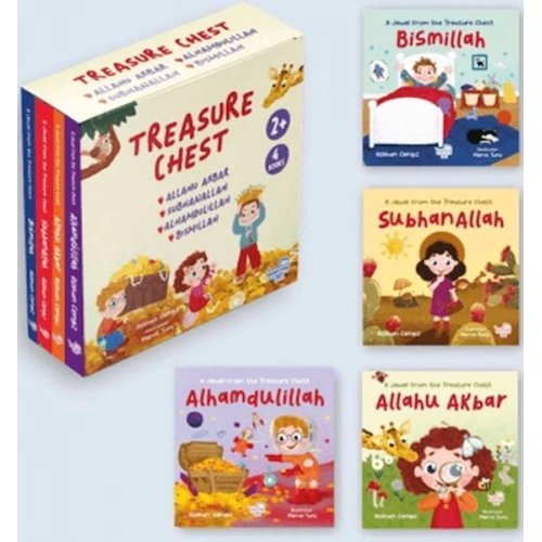 İngilizce Hazine Sandığı (Treasure Chest) (4 Kitap)