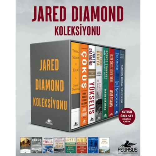 Jared Diamond Koleksiyonu Kutulu Özel Set (8 Kitap)