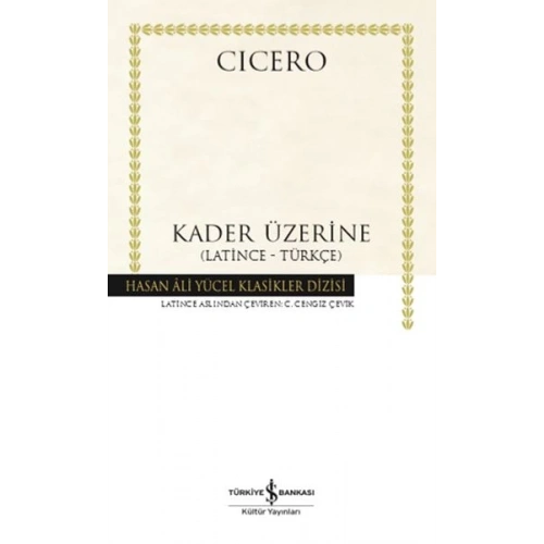 Kader Üzerine - (Latince-Türkçe) (Ciltli)