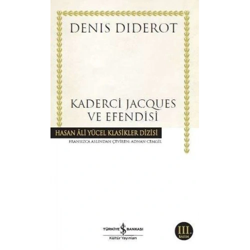 Kaderci Jacques ve Efendisi - Hasan Ali Yücel Klasikleri