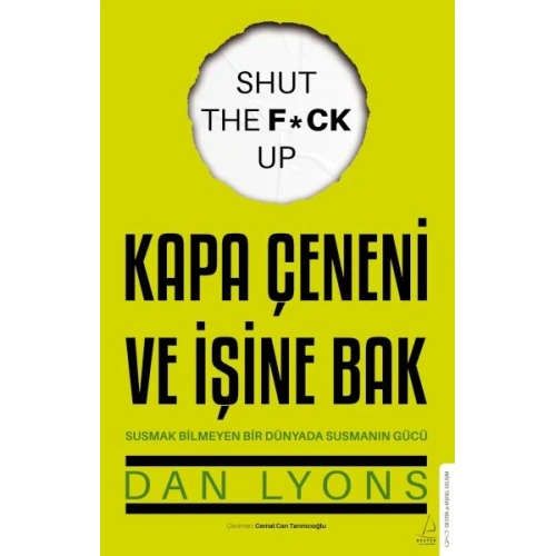 Kapa Çeneni ve İşine Bak