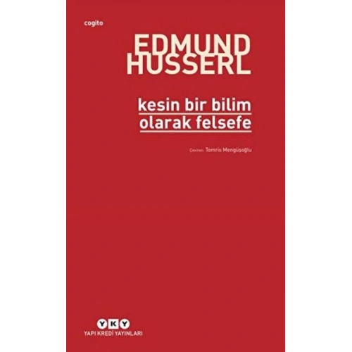 Kesin Bir Bilim Olarak Felsefe