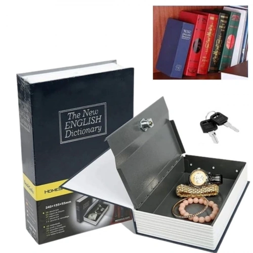 Kitap Görünümlü Gizli Kasa