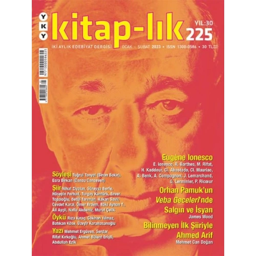 Kitap-lık Sayı 225 Eugène Ionesco Tiyatrosu