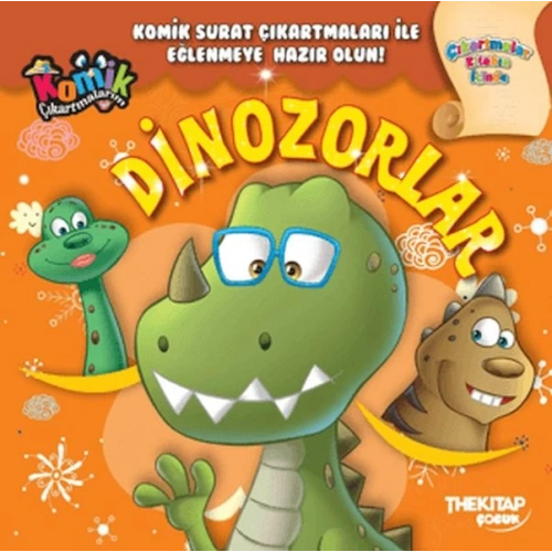 Komik Çıkartmalarım - Dinozorlar