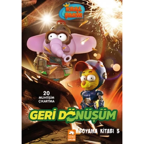 Kral Şakir Geridönüşüm Boyama Kitabı 3