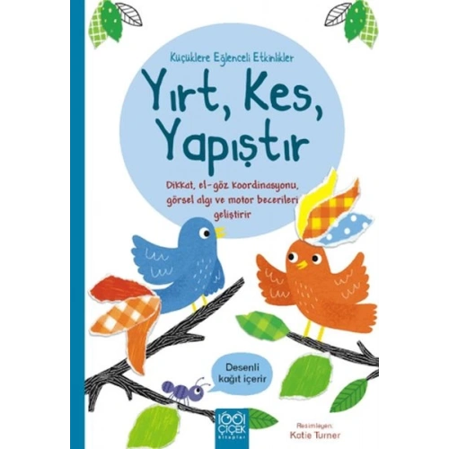 Küçüklere Eğlenceli Etkinlikler- Yırt, Kes, Yapıştır