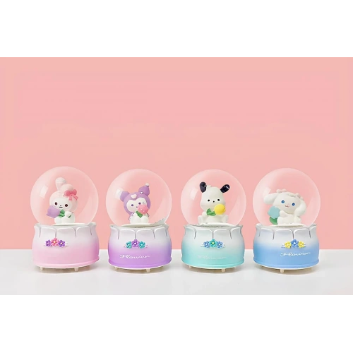 Kuromi Işıklı Kar Küresi 7 Cm Alk3397