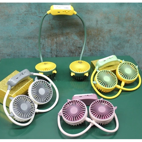 Kuromi Şarjlı Boyun Fanı Vantilatör 2 Kademeli Alk2687