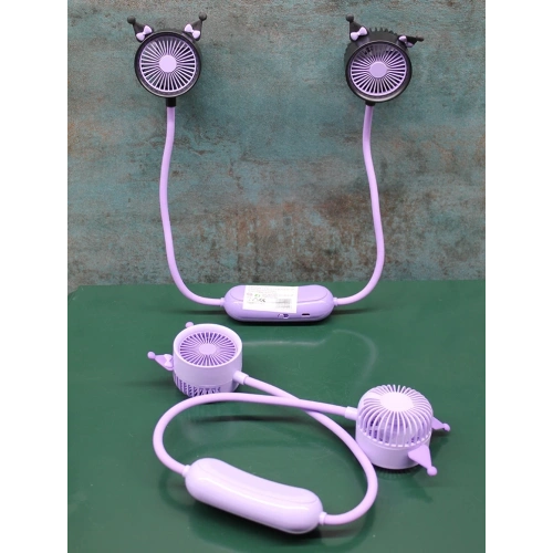 Kuromi Şarjlı Boyun Fanı Vantilatör 2 Kademeli Alk2689