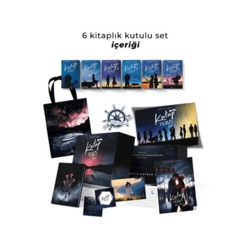 Kutup Yıldızı Serisi - 6 Kitaplık Hediyeli Kutu
