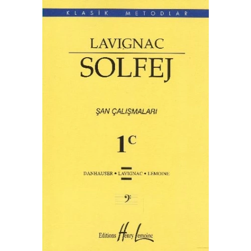 Lavignac 1C - Solfej Şan Çalışmaları