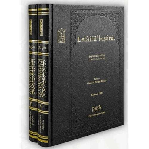 Letaifül İşarat Şeyh Bedreddin 2 Cilt Takım