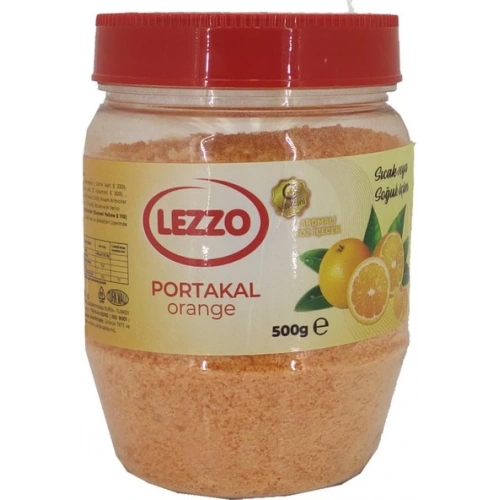Lezzo Portakal Toz Içecek ( Sıcak ve Soğuk İçim) 500 gr
