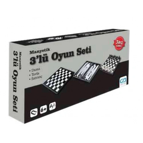 Manyetik 3Lü Oyun Seti