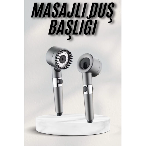 Masaj Etkili Turbolu Çok Fonksiyonlu Filtreli Duş Başlığı Yeni Nesil