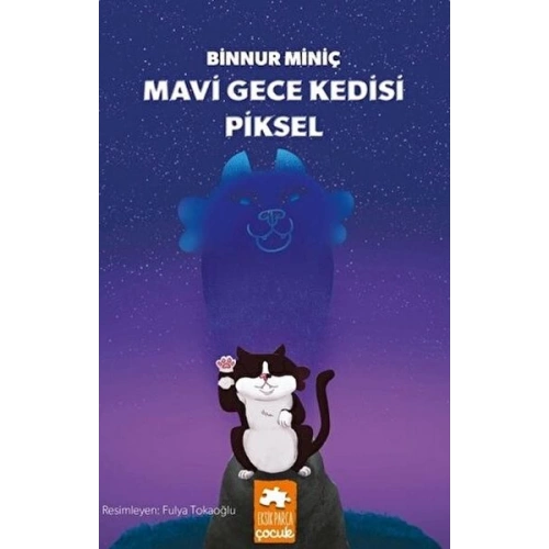 Mavi Gece Kedisi Piksel