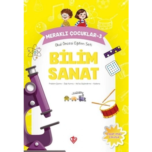 Meraklı Çocuklar 3 - Okul Öncesi Eğitim Seti  Bilim Sanat