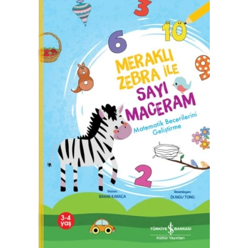 Meraklı Zebra İle Sayı Maceram,Matematik Becerilerini Geliştirme