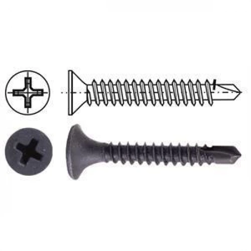 Meridyen 3,5x45 Matkap Uçlu Alçıpan Vidası 500 Adet