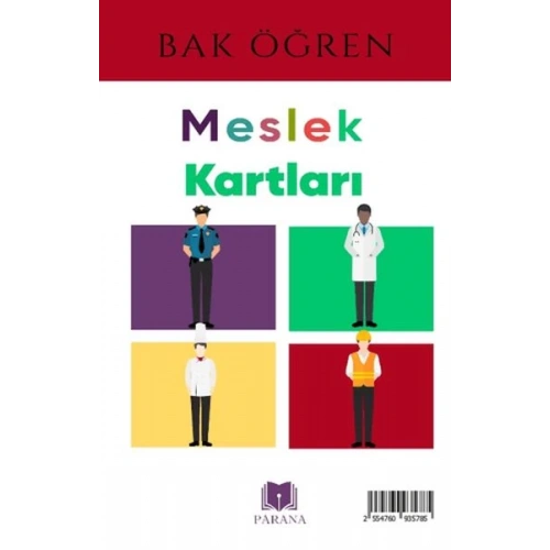 Meslekler - Bak Öğren Kartları - İlk Bilgilerim